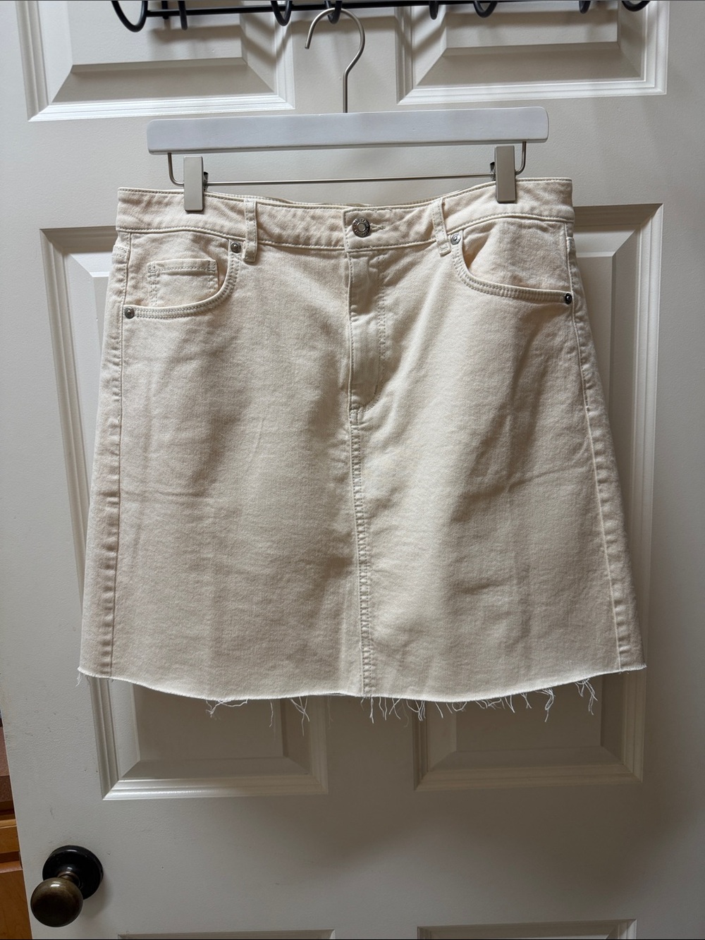 LOFT Denim mini skirt NWOT size 10